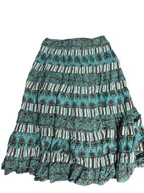 Boho Fairycore Maxi Skirt